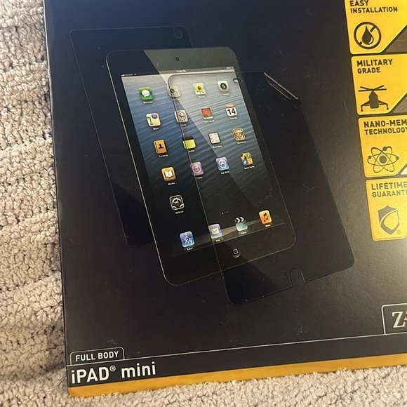 Invisible Shield ZAGG IPad Mini Screen Protector NEW - Picture 3 of 4